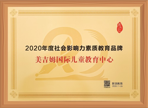 2020年(nian)度社(she))會影響力(li)素質(zhi)教育品(pin)牌（新(xin)浪網）